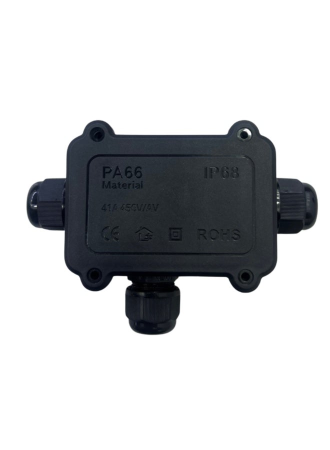 CZEN ELECTRIC IP68 Waterproof 3-Way Cable Junction Connector, Outdoor & Underground Electrical Wiring, Garden, Landscape, Solar, Lighting Distribution - Image 1